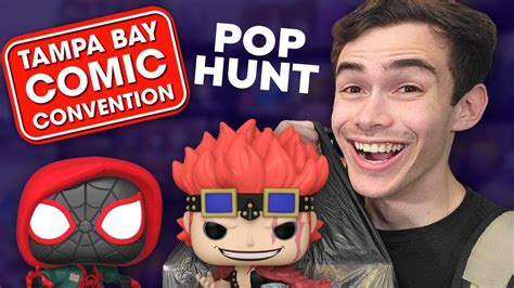 Tampa Bay Comic Con 2023 Funko Pop Hunting So Many Grails YouTube