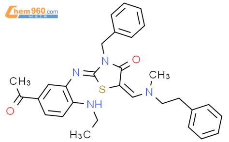 Thiazolidinone Acetyl Ethylamino Phenyl Imino