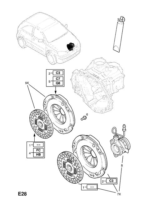 Vauxhall Corsa C Clutch Exchange Epc Online Webautocats