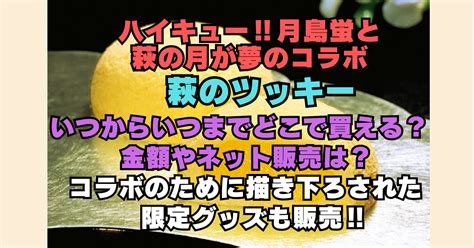 ハイキューの萩の月は仙台駅のどこで買える？販売期間やネット通販は？ Topics★journal