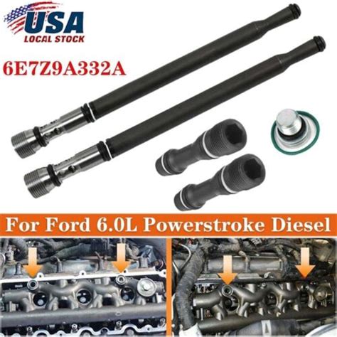 Fit For 04 10 Ford 60l Powerstroke Diesel Updated Stand Pipe And Dummy