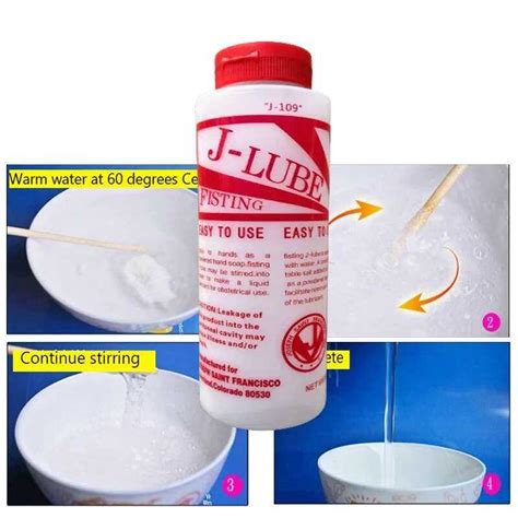 Concentrated Lubricating Powder J Lube Anal Vaginal Massage Cream