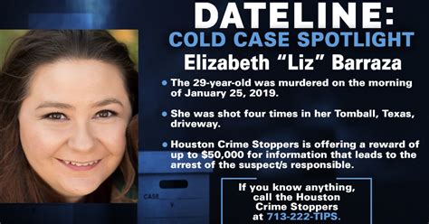 Houston Crime Stoppers reward for Liz Barraza Texas homicide | Dateline