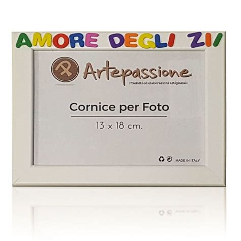 Cornici Per Foto In Legno Con La Scritta Amore Degli Zii Da Appoggiare