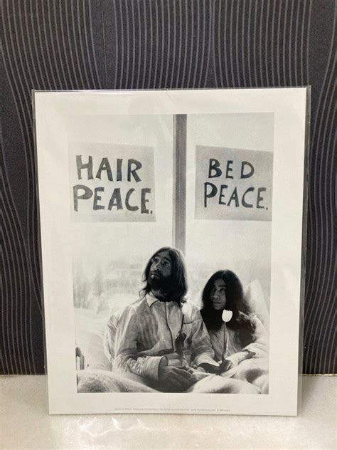 John Lennon Yoko Ono Prints B&W on Carousell