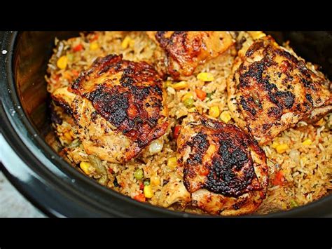 Slow Cooker Chicken and Rice from Cooking With Claudia - recipe on Niftyrecipe.com