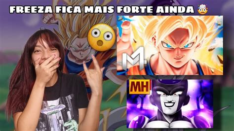 React Em Dragon Ball Goku Saiyajin M Rkim Tipo Freeza Black