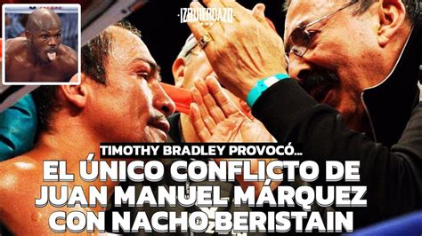 Tim Bradley Provoc El Nico Conflicto Que Tuvo Juan Manuel M Rquez Con