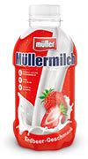 M Llermilch Original In Der Flasche Erdbeer Geschmack Molkerei M Ller