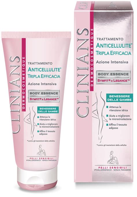 Clinians Dermocosmetique Trattamento Anticellulite Tripla Efficacia