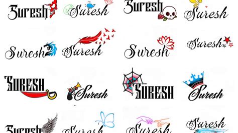 Details 74+ about suresh name tattoo designs super cool ...