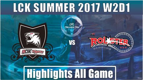 Rox Vs Kt Highlights All Game Lck Summer Rox Tigers Vs Kt