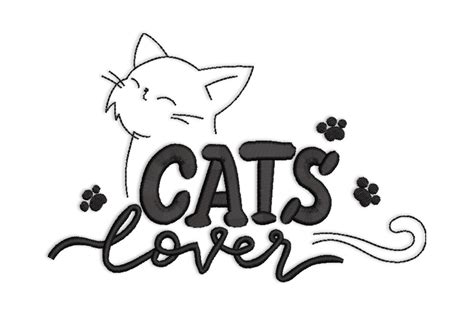 Cats Lover Quotes · Creative Fabrica