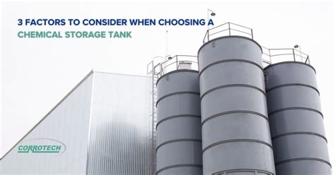 3 Factors To Consider When Choosing A Chemical Storage Tank Arvind