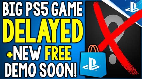 Big Ps5 Game Delayed Again New Free Ps4 Ps5 Demo Soon More