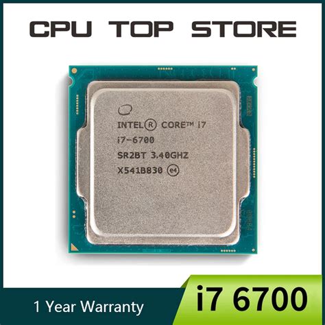 Used Intel Core I7 6700 34ghz Quad Core 65w Cpu Processor Lga 1151