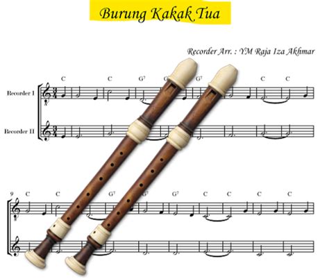 Burung Kakak Tua Recorder Ria Music Store