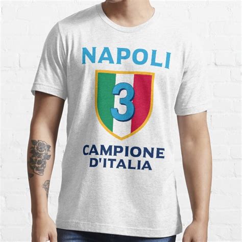 SSC Napoli Campione D Italia 2023 Forza Napoli Sempre T Shirt For