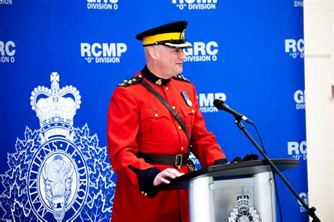 Rcmp O Division Ontario Welcomes New Commanding Officer At Official