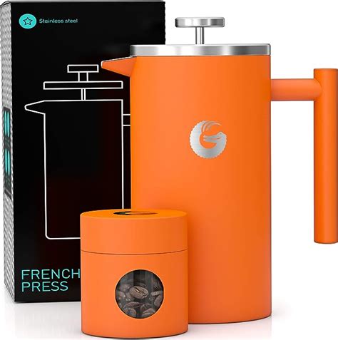 Amazon De Coffee Gator French Press Kaffeebereiter Thermo