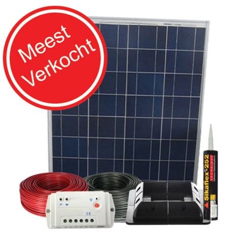 zonnepaneel set camper met montage - Ventura Car Service