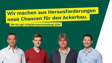 Wir Machen Aus Herausforderungen Neue Chancen F R Den Ackerbau Gs