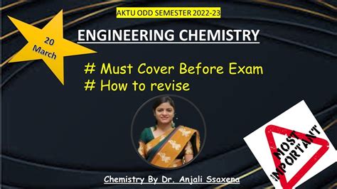 Engineering Chemistry Aktu Odd Sem Exam Paper Pattern