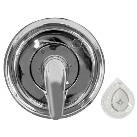 DANCO Single-Handle Valve Trim Kit in Chrome for MOEN Tub/Shower Faucets (Valve Not Included ...