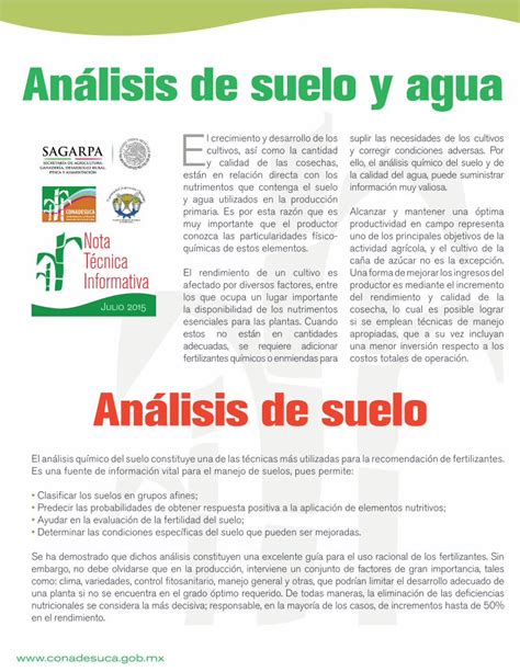 Pdf An Lisis De Suelo Y Agua Pdf Filees Una Fuente De Informaci N