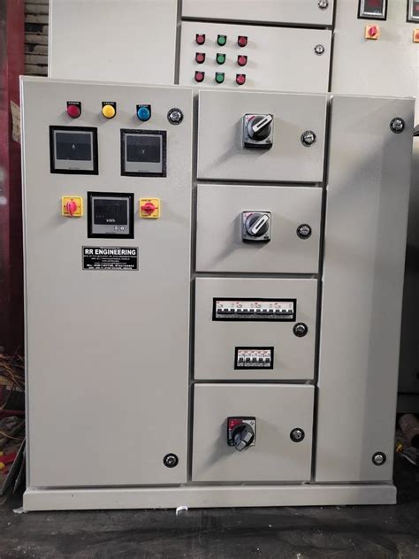 Three Phase V Electrical Distribution Control Panel Upto Amps