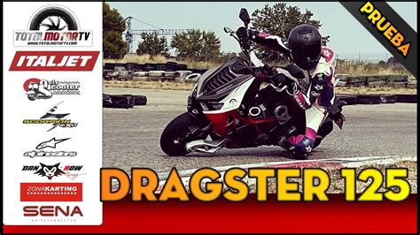 Italjet Dragster 125 Scooter Deportivo Prueba Test Review En