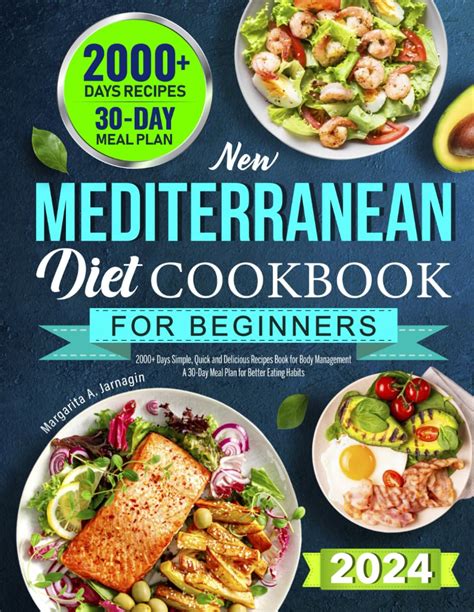 2024 New Mediterranean Diet Cookbook For Beginners 2000 Days Simple