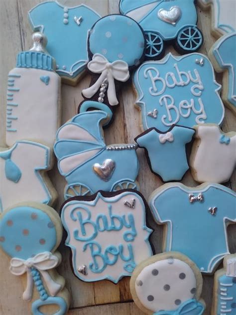 Baby Boygirl Sugar Cookies Color Options Etsy Baby Shower Cookies