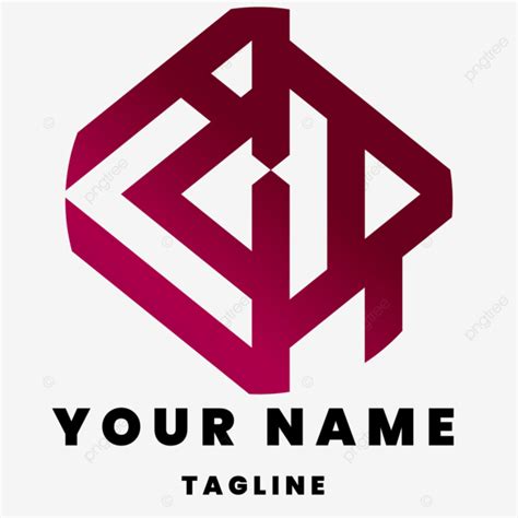 gradient monogram logo vector monogram gradient business png