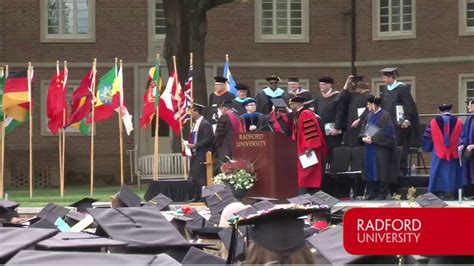 Radford University 2017 Spring Commencement Youtube