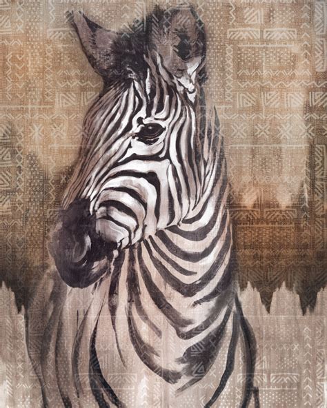 Photomurals Digitally Printed Photomural Zebra By Komar®