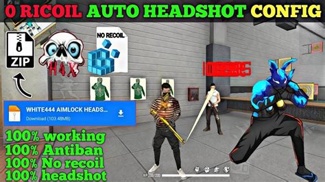 Free Fire Aimlock🎯aimbot 💯 Headshot Config File Ob32 Latest Vip