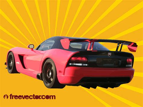 Dodge Viper Vector At Vectorified Collection Of Dodge Viper