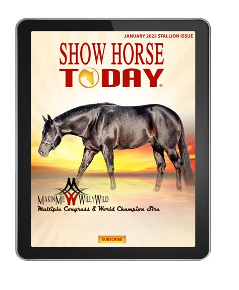 Show Horse Today Dec/January 2023 Stallion Issue - Show Horse Today