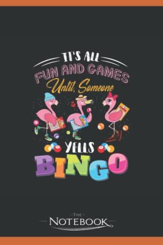 Its All Fun And Games Until Someone Yells Bingo Funny Bingo Lovers T