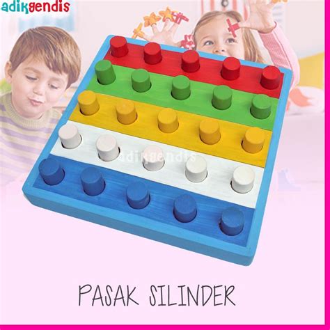 Jual Mm17ma23н Mainan Edukasi Edukatif Anak Puzzle Kayu Balok