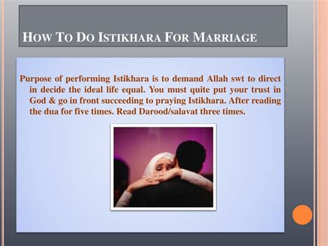 Ppt How To Do Istikhara For Marriage 91 9929558806 Powerpoint