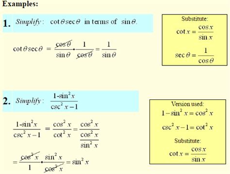 Using All Trigonometric Identities A Plus Topper