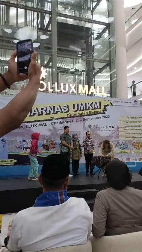 Dalam Acara Hari UMKM Nasional Pemkab Bekasi Dorong Produk UMKM Tembus