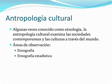 Ppt Introducci N A La Antropolog A Powerpoint Presentation Free