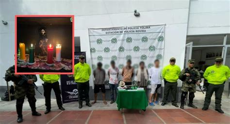 Tolima Banda Usaba Menores Para Vender Droga Y Le Rezaban A La Muerte