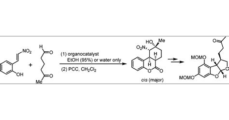 Organocatalytic Enantioselective Michaelacetalizationhenry Reaction