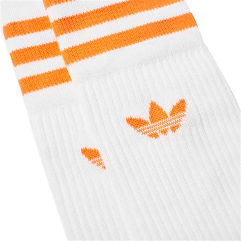 Adidas Solid Crew Sock 3 Pack White END US