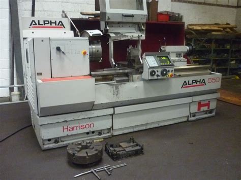 Harrison Alpha Cnc Gap Bed Lathe