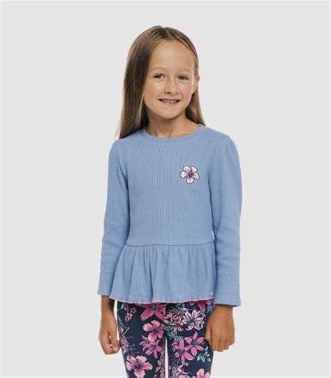 Piping Hot Frill Hem Rib Top Target Australia